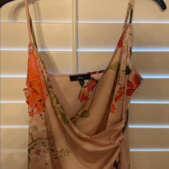 Lulus Remarkable Entrance Pink Floral Dress - Picture 4 of 7